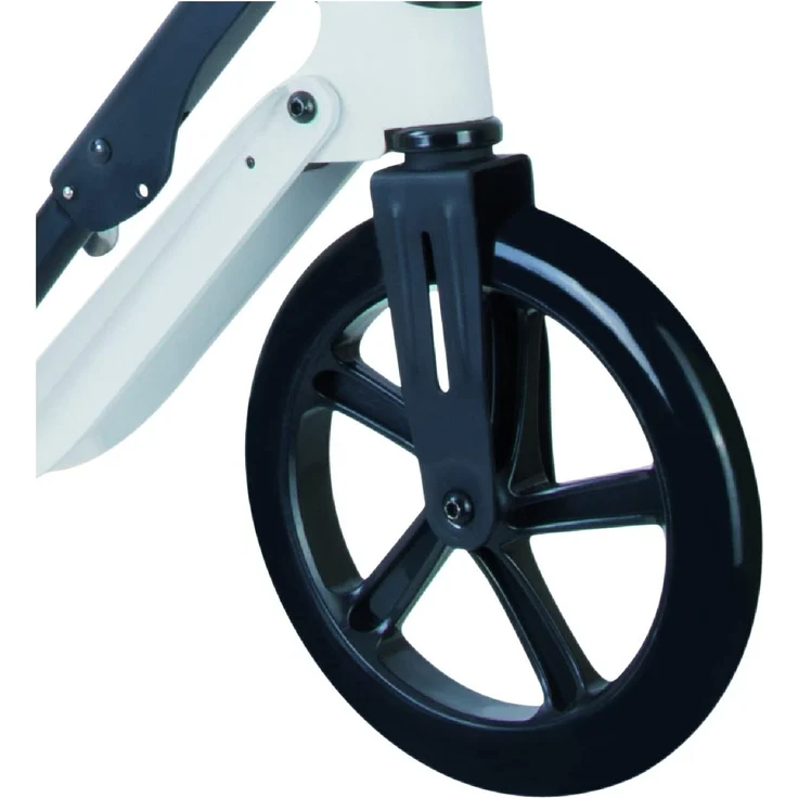 HUDORA 14236 'BigWheel Style 230' Scooter, höhenverstellbar bis 106,5 cm, klappbar, max. belastbar bis 120 kg, orange/schwarz/weiß – Bild 3