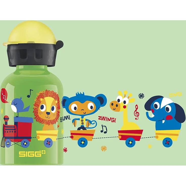 SIGG Trinkflasche Kids Bottles 0. 3 l Dschungelzug – Bild 4