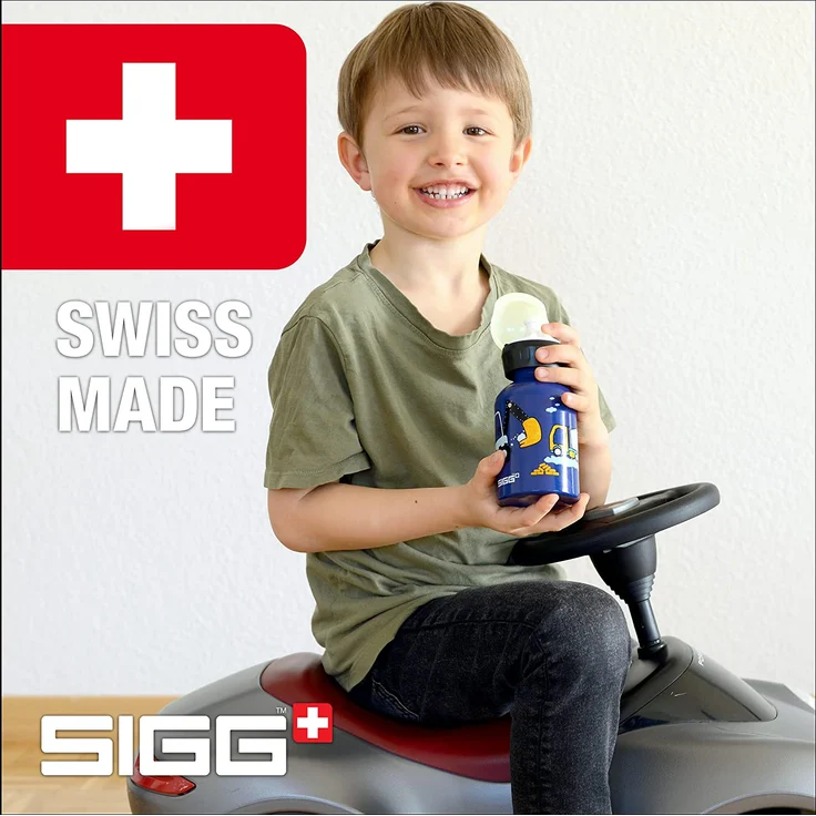 SIGG Trinkflasche Kids Bottles 0. 3 l Dschungelzug – Bild 6