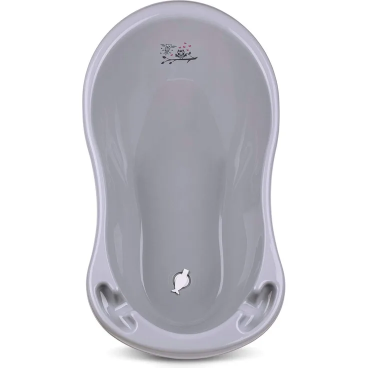 Babykajo Baby Badewanne mit Stöpsel – Baby Wanne aus BPA freiem Plastik und 86 cm Länge