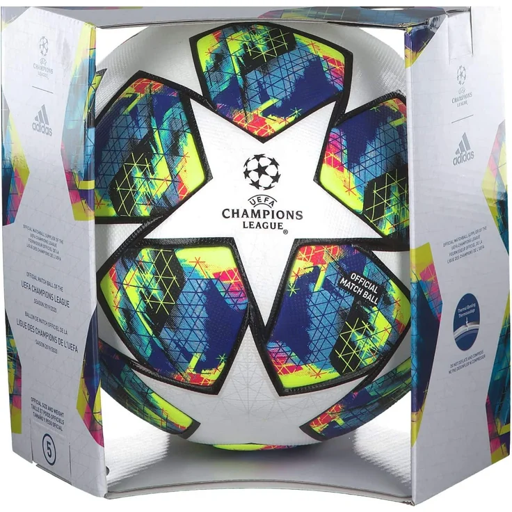 Adidas Finale OMB Spielball, weiß, Gr. 5 – Bild 1