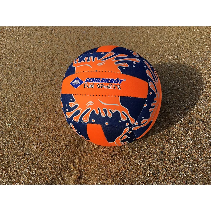 Schildkröt Funsports Neopren Mini-Beachvolleyball GR. 2 Ø 15cm, Kleiner Volleyball, 970274 Ball, orange/Blau, 2 - Preisvergleich – Bild 7
