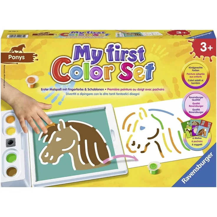Ravensburger 29081 - Ponys - My first Color Set
