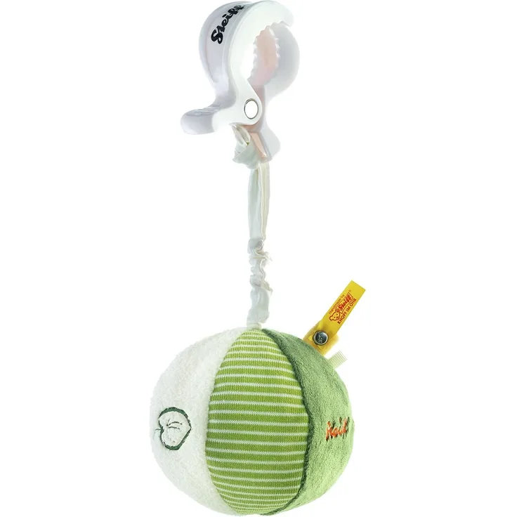 Steiff 240461 - Rassel Knister Ball 9, grün