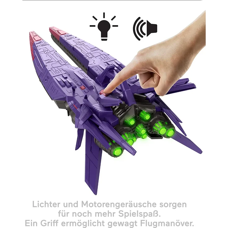 Mattel HJW47 - Disney Pixar Lightyear - Spielset - Zurgs Mutterschiff, Raumschiff inkl. Figur mit Licht und Sound – Bild 5
