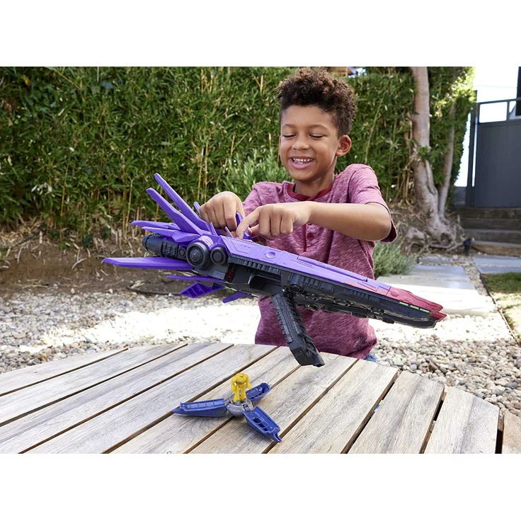 Mattel HJW47 - Disney Pixar Lightyear - Spielset - Zurgs Mutterschiff, Raumschiff inkl. Figur mit Licht und Sound – Bild 2