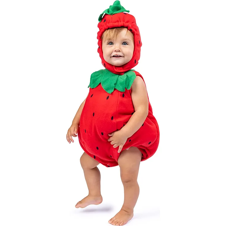 Dress up America Süßes Baby-Erdbeer-Kostüm
