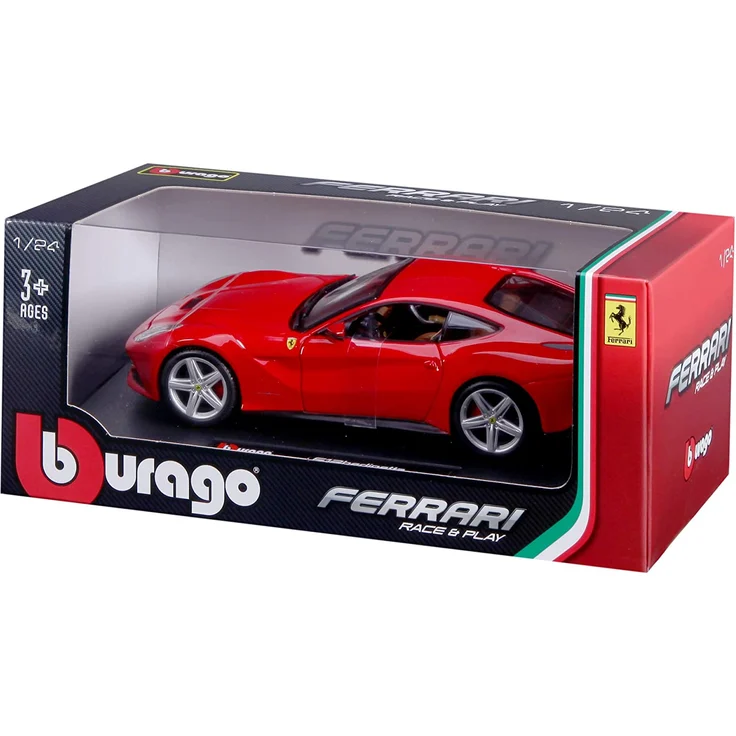 Bburago 26007R - Ferrari F12 Berlinetta (Sortiment von roten und gelben) – Bild 10