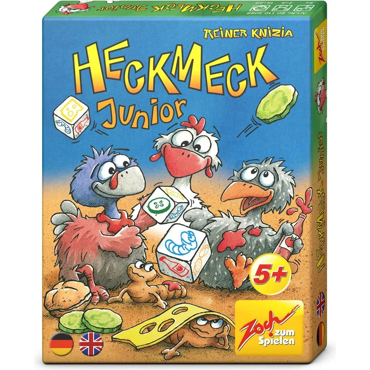 Zoch 601105088 Heckmeck Junior, das turbulente Würfelspiel für Kinder, mit kindgerechten Symbolen, ab 5 Jahren