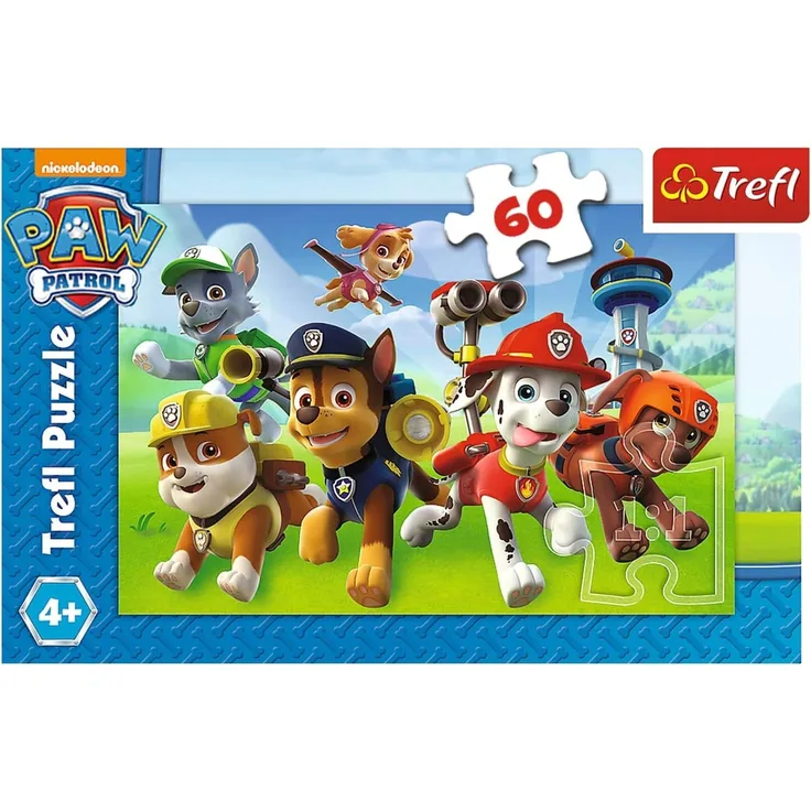 Puzzle mit 60 Teilen - Paw Patrol