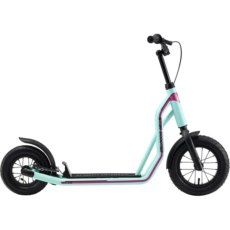 Bikestar Star-Scooter Tretroller 12 Zoll Mixed Mint – Bild 2