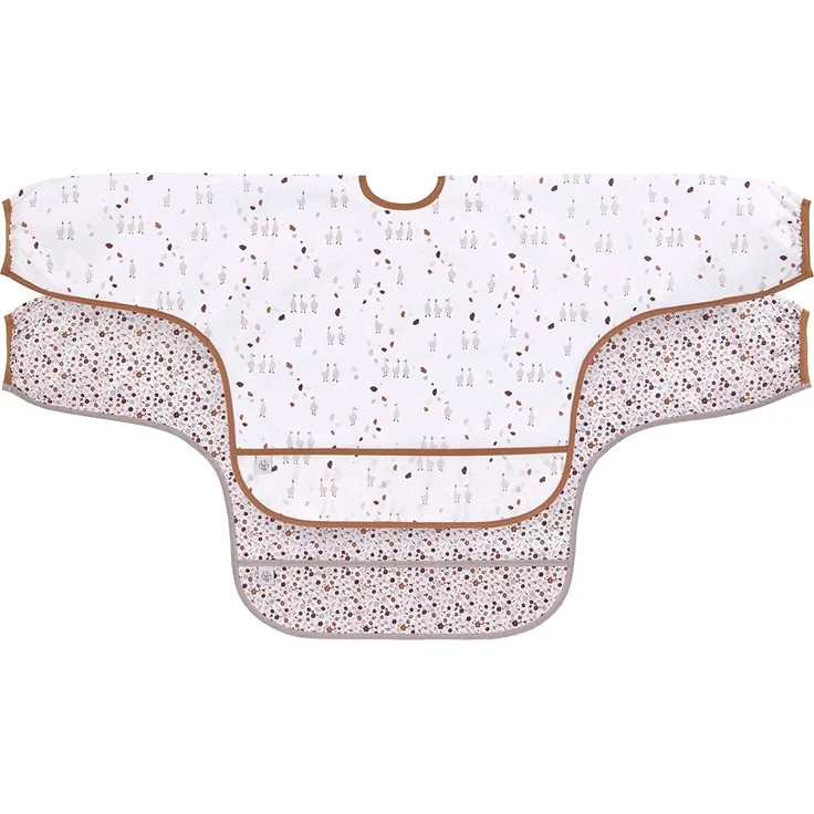 Laessig Tiny Farmer Sheep Longsleeve Lätzchen Lila 2 Stück Violett - Preisvergleich – Bild 1