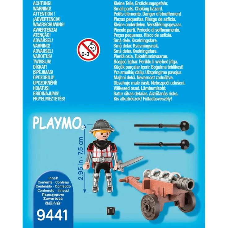Playmobil 9441 - Ritter mit Kanone Spiel – Bild 3
