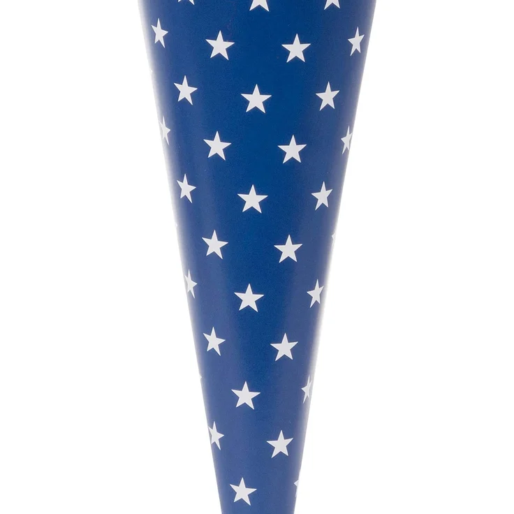 goldbuch 93 010 - Geschenktüte 35 cm lekker + anders Sterne, Jungen & Mädchen Schultüte, Lackkarton Geschwistertüte mit Filzverschluss, Zuckertüte zur Einschulung und Schulanfang, ca. 35 x 11,5 cm – Bild 4