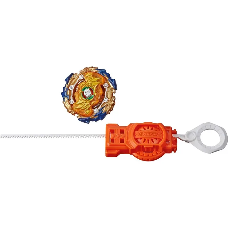 Beyblade Burst Rise Hypersphere Wizard Fafnir F5 Starter Pack – Ausdauer-Typ Battle Kreisel und rechts-/linksdrehender Starter, ab 8 Jahren