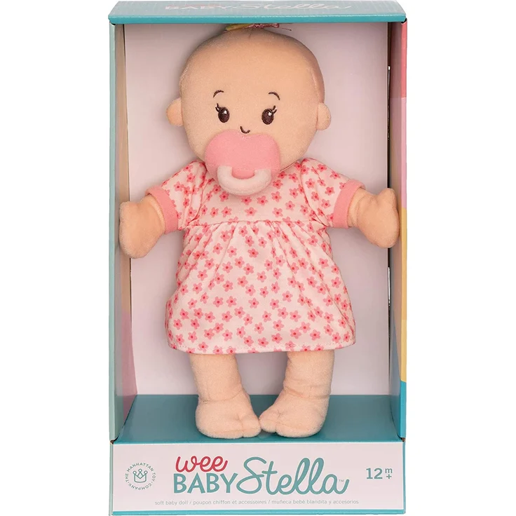 Manhattan Toy Wee Baby Stella weiche Puppe, pfirsichfarben, 30,48 cm – Bild 4