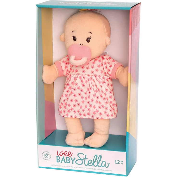 Manhattan Toy Wee Baby Stella weiche Puppe, pfirsichfarben, 30,48 cm – Bild 3