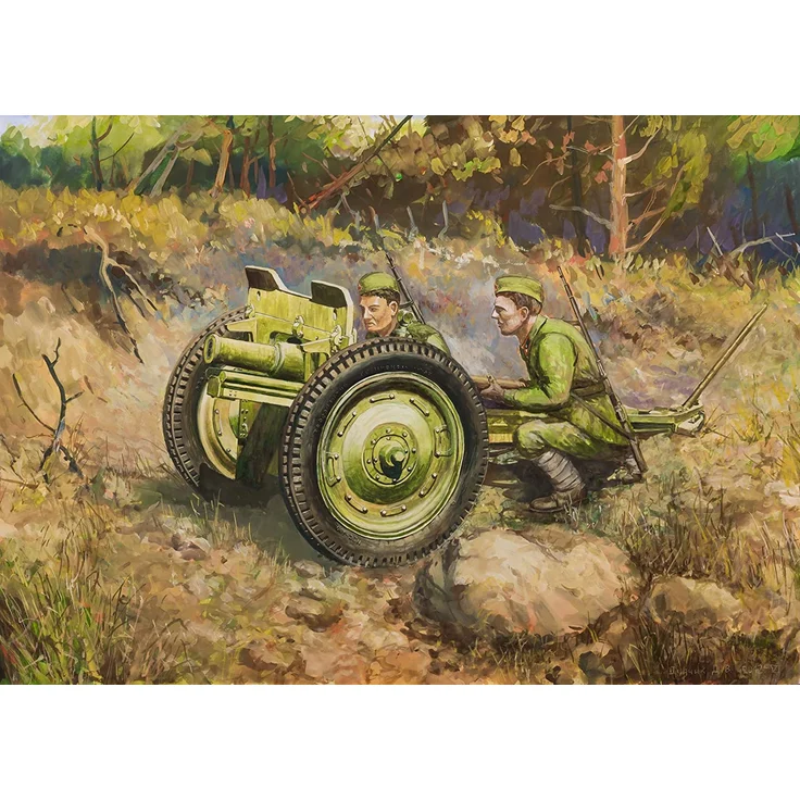 Zvezda Soviet 76-mm Gun 1:72 (6145) – Bild 2