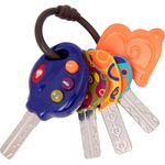 B. toys Luckeys Spielzeugschlüssel Blau für Kinder und Babys – Autoschlüssel Spielzeug mit Licht und Geräuschen Baby Spielzeug ab 10 Monaten