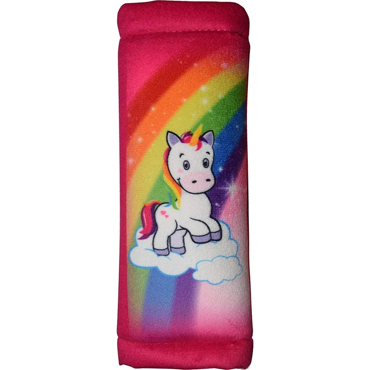 HiTS4KiDS 'Einhorn' Gurtpolster für Kinder, Gurtschoner, Schulterpolster, passend für Auto und Rucksack, Autozubehör für Mädchen – Bild 1