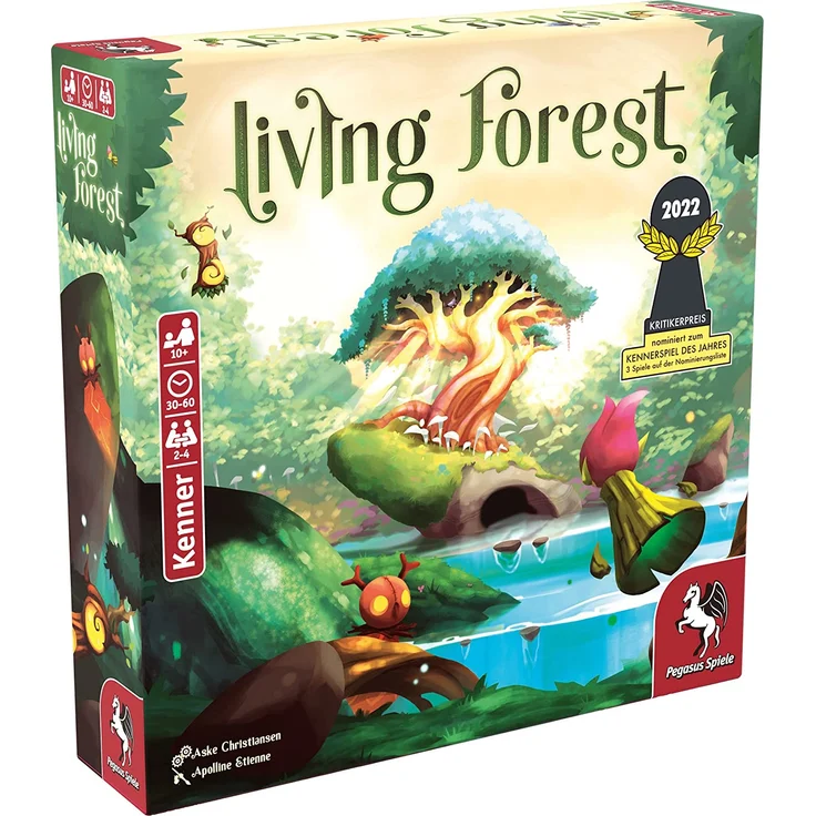 Pegasus Spiele 'Living Forest', 2-4 Spieler, ab 10 Jahren, Kennerspiel des Jahres 2022 – Bild 1
