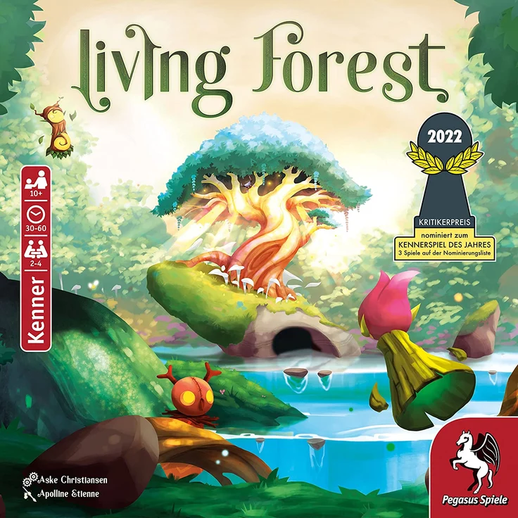 Pegasus Spiele 'Living Forest', 2-4 Spieler, ab 10 Jahren, Kennerspiel des Jahres 2022 – Bild 3