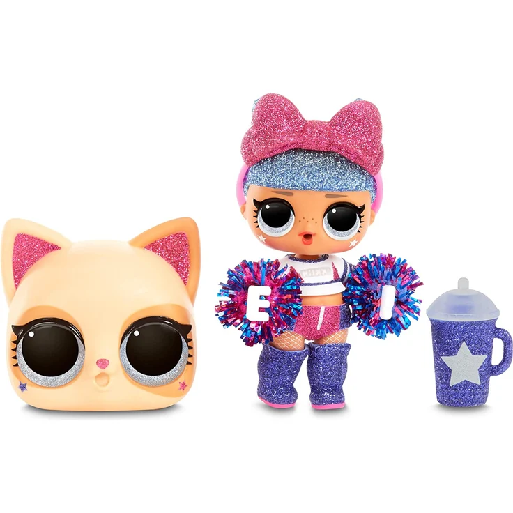 LOL Surprise All-Star BBs - Cheer Team - Sportliche Glitzerpuppe mit 8 Überraschungen und Modeaccessoires - All-Star BBs Serie 2 - Sammlerpuppen für Mädchen ab 3 Jahren – Bild 2