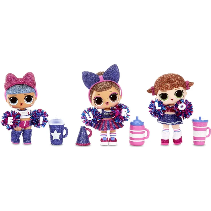 LOL Surprise All-Star BBs - Cheer Team - Sportliche Glitzerpuppe mit 8 Überraschungen und Modeaccessoires - All-Star BBs Serie 2 - Sammlerpuppen für Mädchen ab 3 Jahren – Bild 4