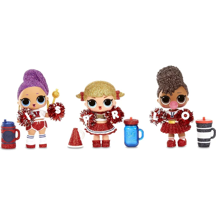 LOL Surprise All-Star BBs - Cheer Team - Sportliche Glitzerpuppe mit 8 Überraschungen und Modeaccessoires - All-Star BBs Serie 2 - Sammlerpuppen für Mädchen ab 3 Jahren – Bild 5