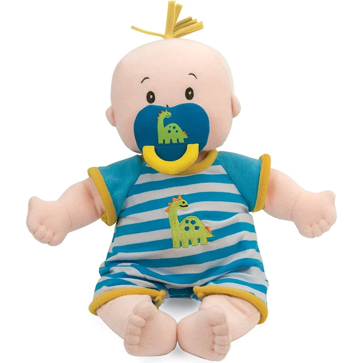Manhattan Toy Baby Stella Boy weiches erstes Babypuppe für Alter ab 1 Jahr, 15 – Bild 2