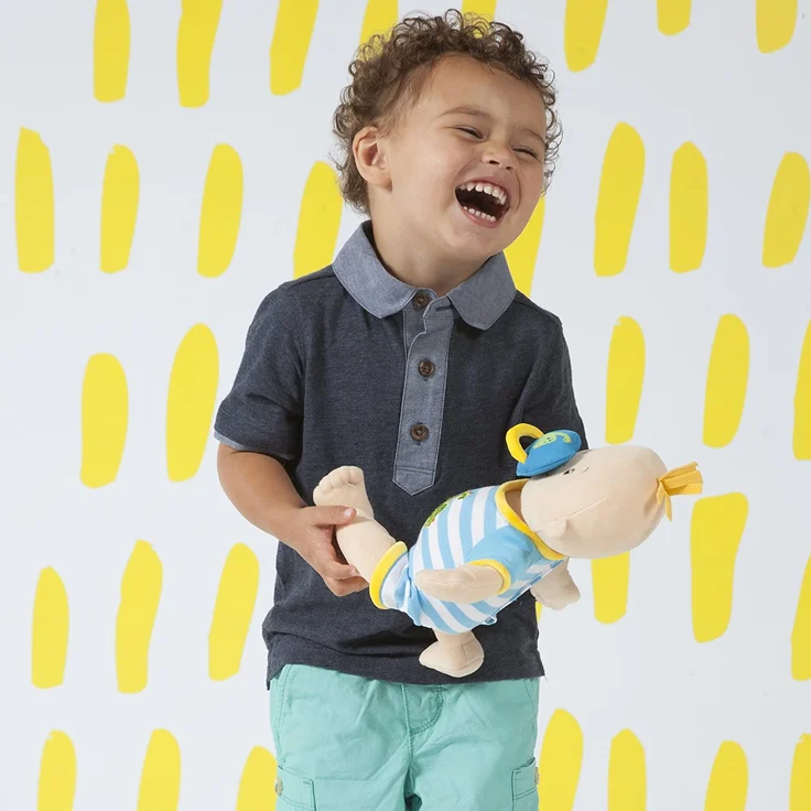 Manhattan Toy Baby Stella Boy weiches erstes Babypuppe für Alter ab 1 Jahr, 15 – Bild 7