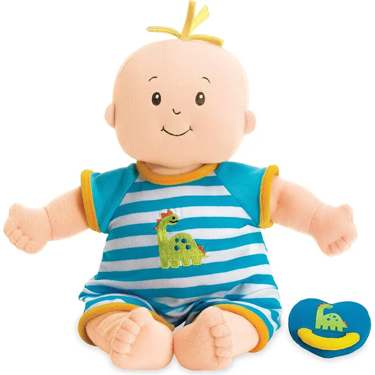 Manhattan Toy Baby Stella Boy weiches erstes Babypuppe für Alter ab 1 Jahr, 15
