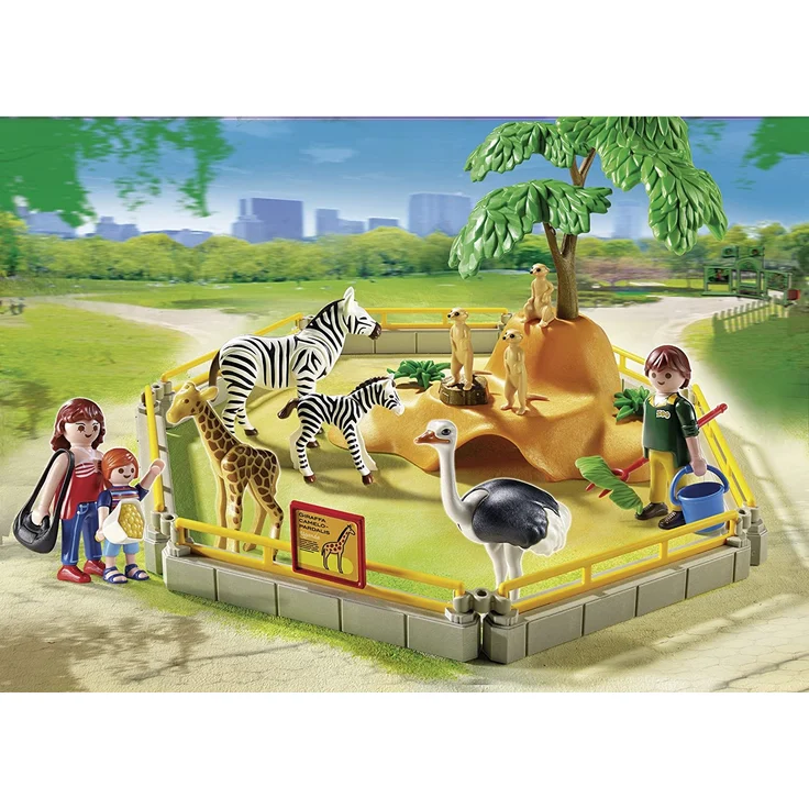 PLAYMOBIL 5968 - Wildtiergehege im Zoo – Bild 2