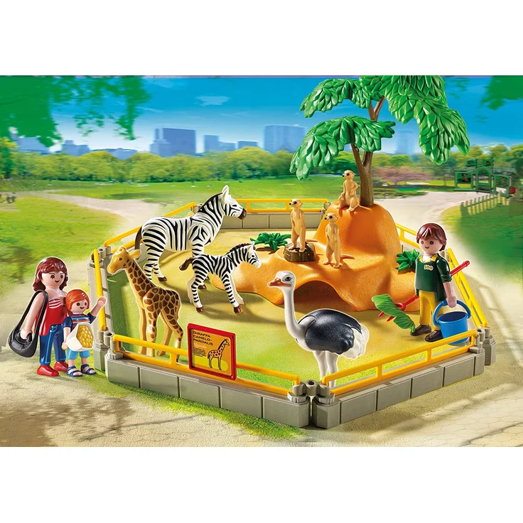 PLAYMOBIL 5968 - Wildtiergehege im Zoo – Bild 3