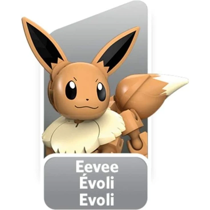MEGA Construx GFV85 - Pokémon Evoli, legendäres Evolitionsset mit 9 Teilen, Spielzeug ab 6 Jahren – Bild 15