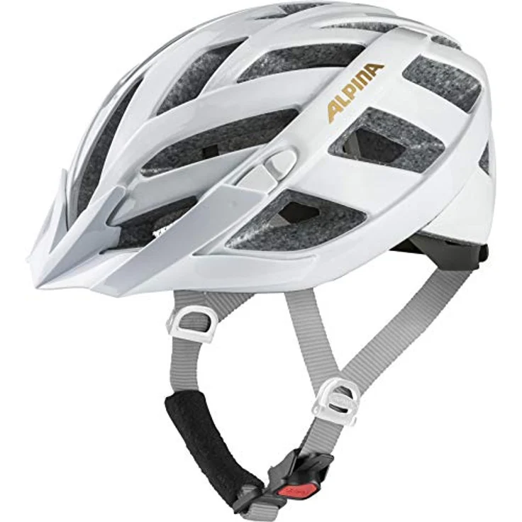 Alpina Panoma Classic White - Prosecco, Größe 52 - 57 cm - Fahrradhelm, Farbe Weiß – Bild 1
