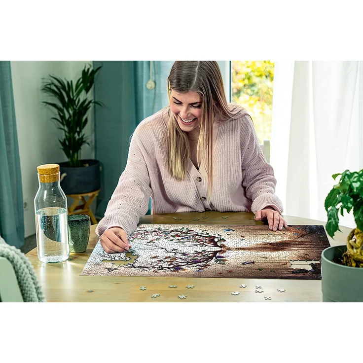 Ravensburger Puzzle 1000 Teile Magischer Hirsch – Bild 4