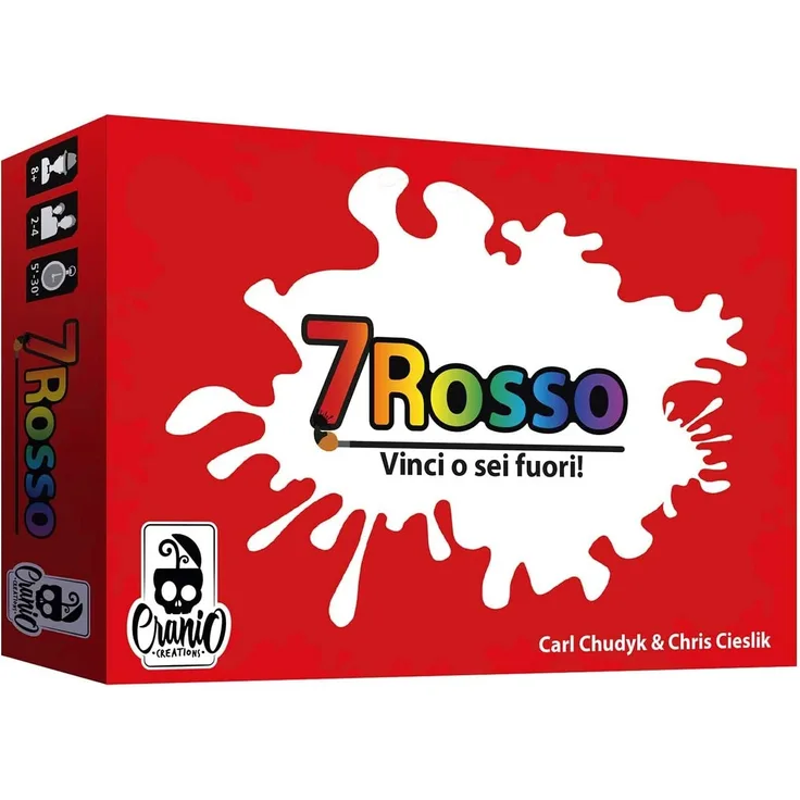 Cranio Creations - 7 Rotes Brettspiel, CC073