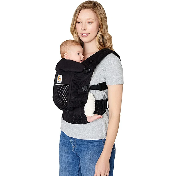 Ergobaby Adapt Softflex Mesh Babytrage Onyx Black – Bild 2