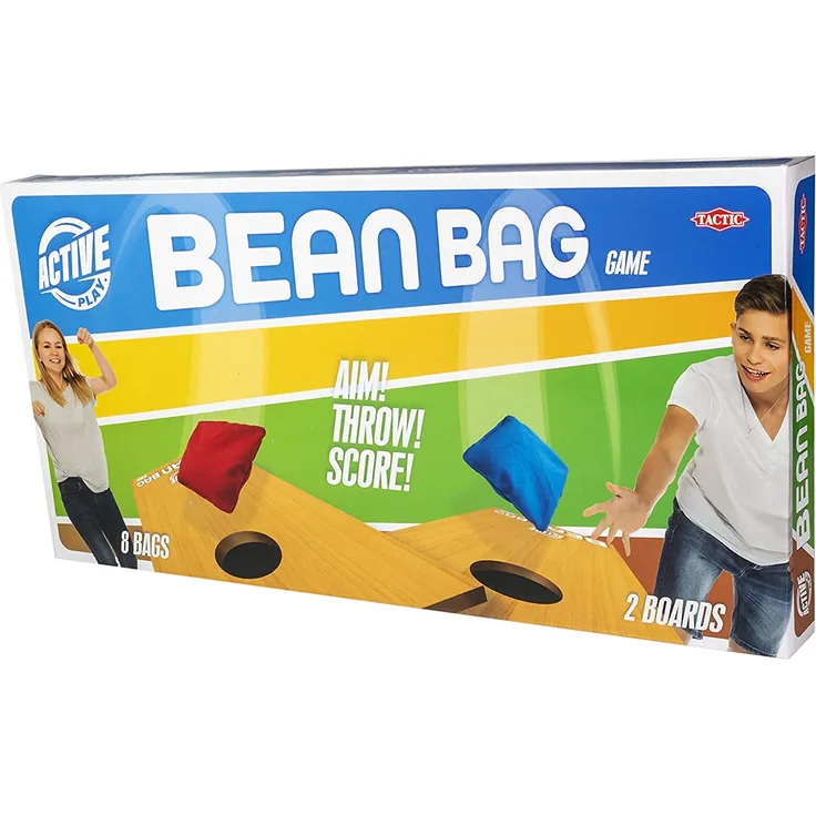Tactic Classic Bean Bag Game Cornhole Blau Rot Holz Junge/Mädchen 5 Jahr(e) 20 min Niederländisch