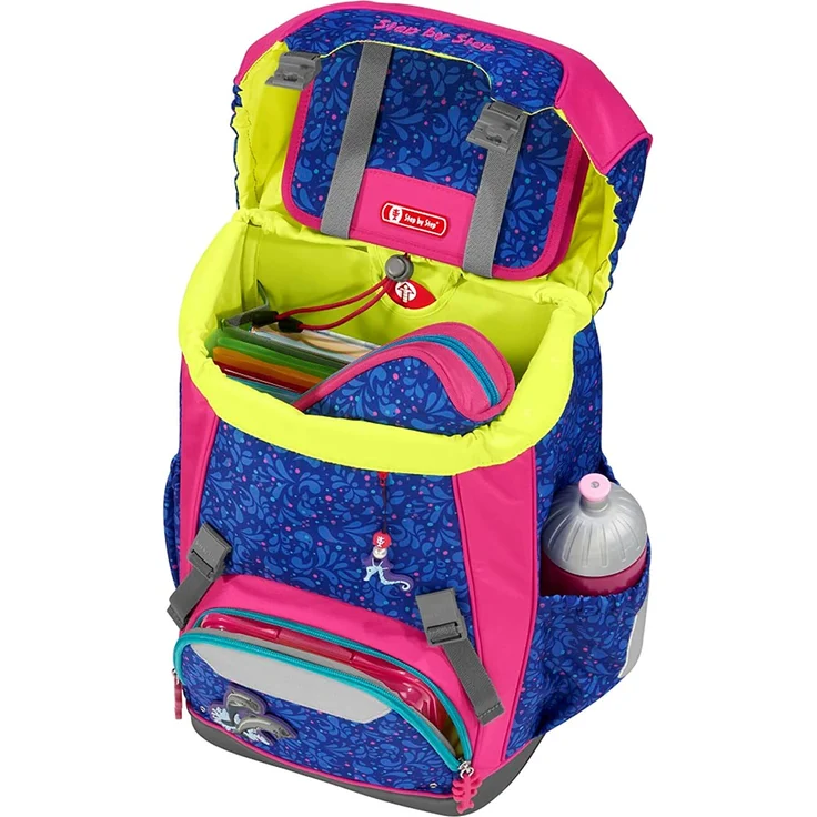 STEP BY STEP Schulrucksack Set GIANT 5-teilig "Happy Dolphins" – Bild 5