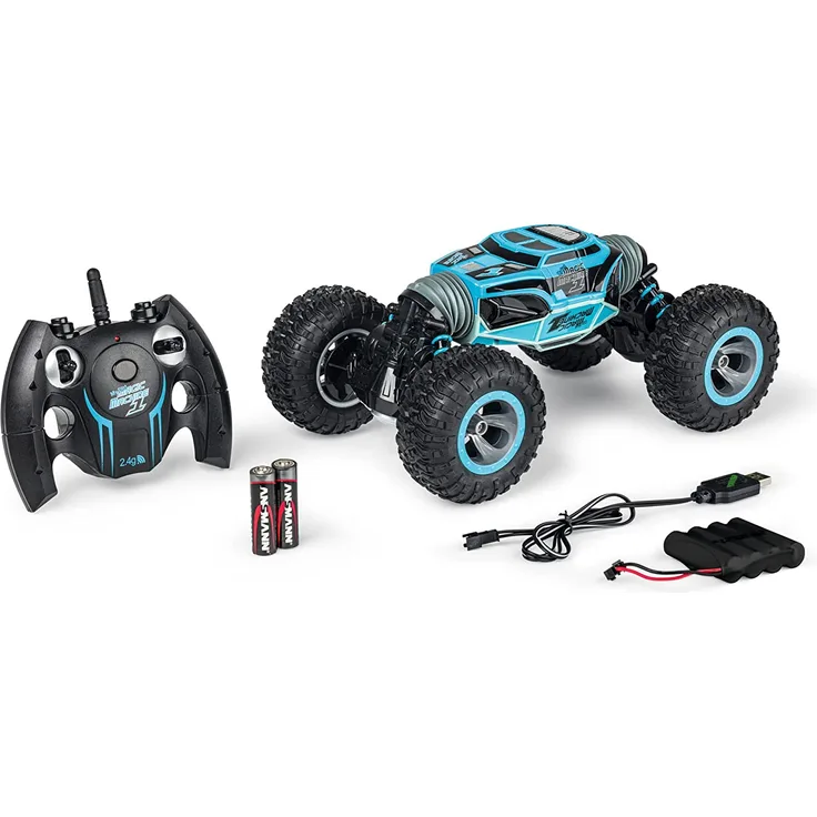 Carson RC Sport 404230 My First Magic Machine 1:10 RC-Modellauto Einstiegsmodell Electronics Monstertruck inkl. Akku Ladegerät und Senderakkus