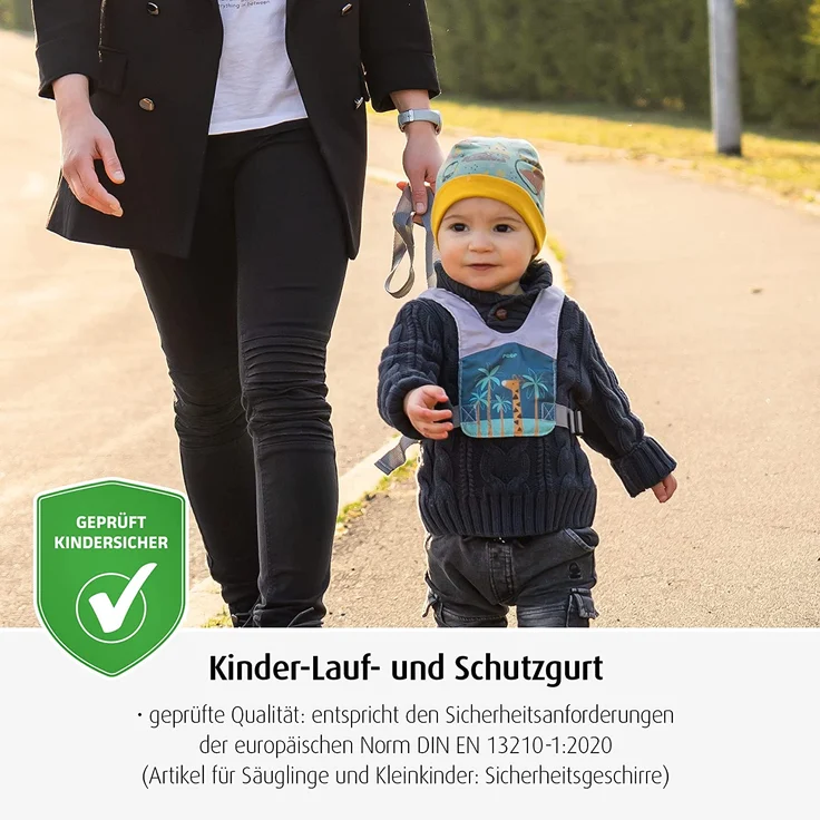 TravelKid Go Kinder-Lauf- und Schutzgurt, Sicherheitsleine und Laufgurt für Babys und Kinder – Bild 3