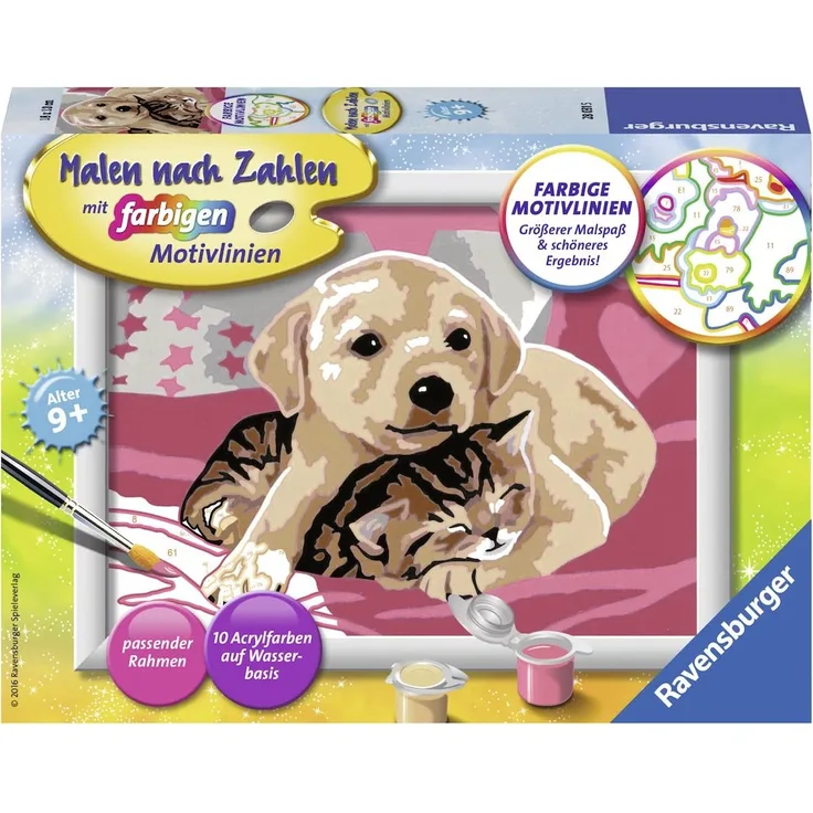Ravensburger Malen nach Zahlen 28031 - Beste Freunde