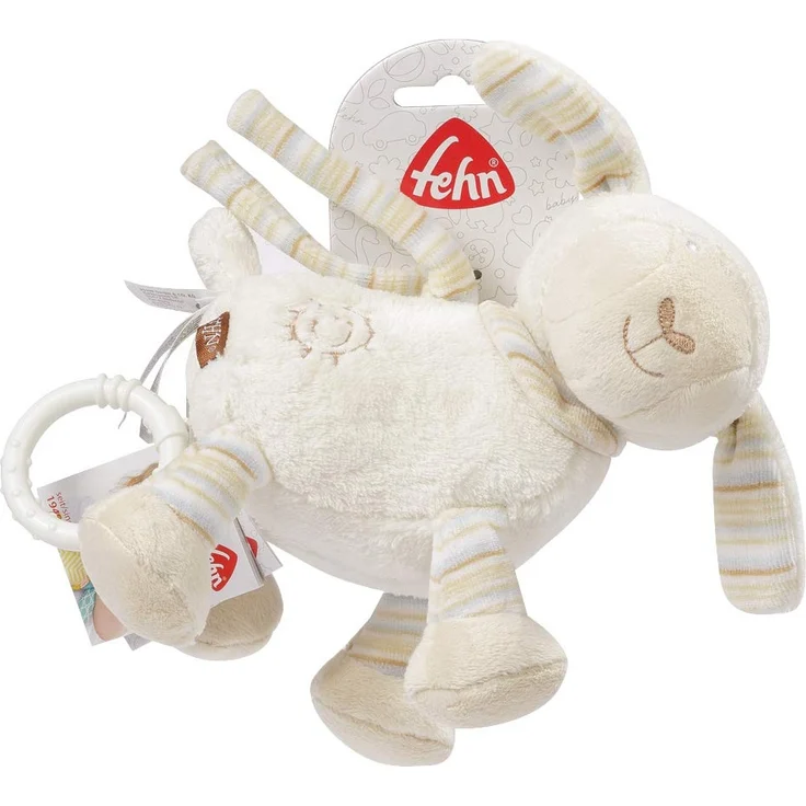 Fehn 154658 Spieluhr Schaf – Aufzieh-Spieluhr mit herausnehmbarem Spielwerk – Für Babys und Kleinkinder ab 0+ Monaten – Maße: 16 cm – Bild 7