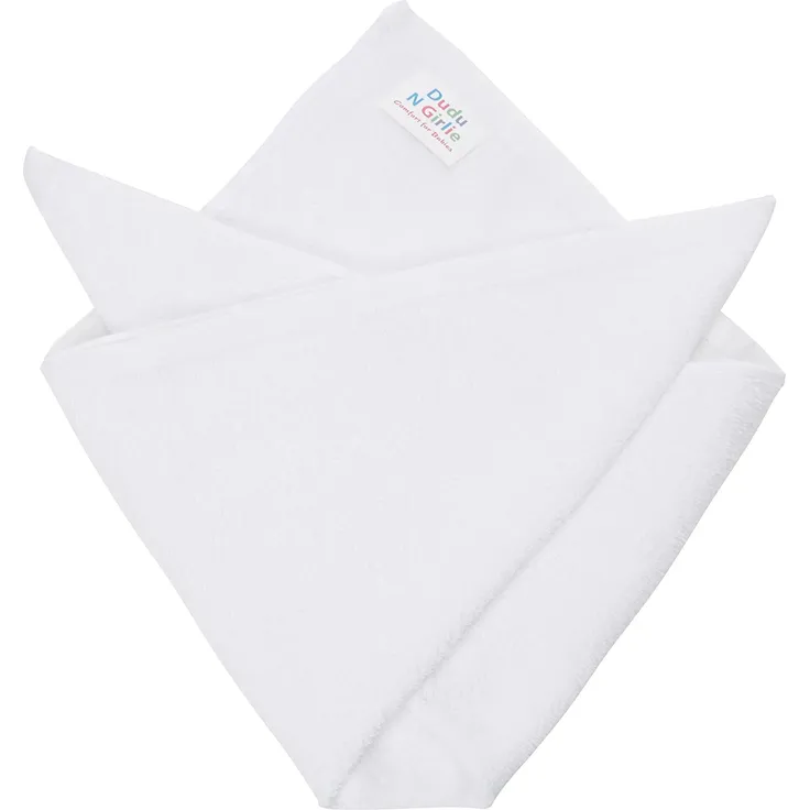 DuDu N Girlie 12 x Hochwertige Frottee-Babywindeln, 100% superweiche Baumwolle, sehr saugfähig – langlebig