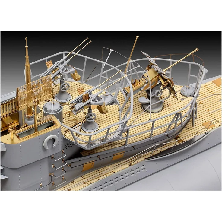 Revell GmbH 05163 5163 1:72 German U-Boot Typ VII C/41 Platinum (Limited Edition) Plastikmodellbausatz, Mehrfarbig, 1/72 - Preisvergleich – Bild 5