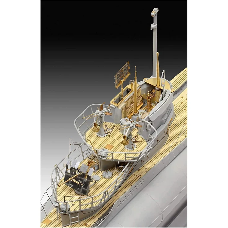Revell GmbH 05163 5163 1:72 German U-Boot Typ VII C/41 Platinum (Limited Edition) Plastikmodellbausatz, Mehrfarbig, 1/72 - Preisvergleich – Bild 4