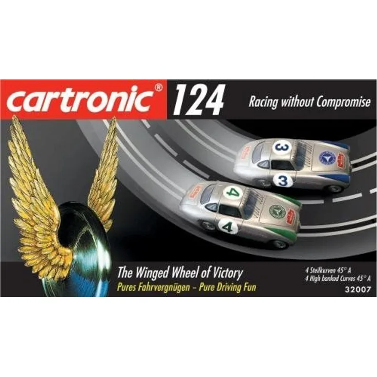 Cartronic 32007 - 124 Steilkurve 45 Grad A Autorennbahnen