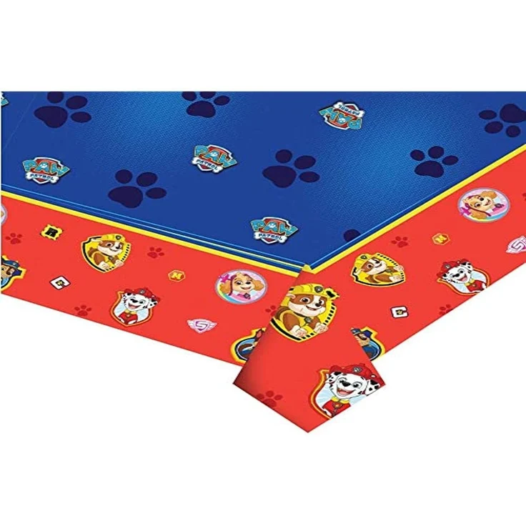 Amscan Tischdecke | Tischtuch 120 x 180 cm | Paw Patrol | Kinder Geburtstag | Party – Bild 1